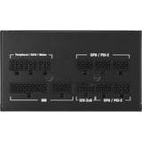 ASUS TUF-GAMING-1000G-EVO, PC strømforsyning Sort