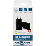 Ansmann Home Charger 130Q Sort Indendørs, Oplader Hvid, Indendørs, Vekselstrøm, 12 V, Sort