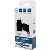 Ansmann Home Charger 130Q Sort Indendørs, Oplader Hvid, Indendørs, Vekselstrøm, 12 V, Sort