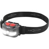 Ansmann Pandelampe HD250RS, LED lys Sort