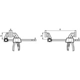 BESSEY EZL30-8, Skruetvinge Sort/Rød