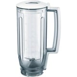 Bosch MUZ6MX3 tilbehør til mixer og foodprocessor, Blender til påsætning gennemsigtig/Hvid, Transparent, Hvid, Plast, MUM6N15 MUM6N16 MUM6N22, 1,5 kg