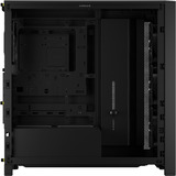 Corsair CC-9011340-WW, Towerkabinet Sort/træ