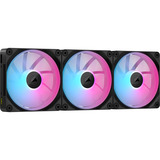 Corsair iCUE LINK LX120 RGB Triple Renoveret, Sag fan Sort