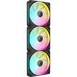 Corsair iCUE LINK LX120 RGB Triple Renoveret, Sag fan Sort