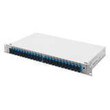 Digitus Fiberoptisk samleboks, 1U, udstyret, 24x SC DX, OS2, Splejse boks 