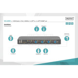 Digitus KVM Switch DisplayPort 4 porte, KVM-switchen 