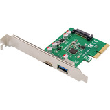 Digitus PCIe-kort USB Type-C™ + USB A, Interface card 