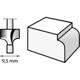 Dremel HSS afrundingsfræser med centreringsspids Ø 9,5mm (612) 