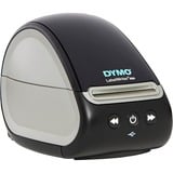 Dymo LabelWriter 550 etiketprinter | Etiketmaskine med direkte termisk udskrivning | Automatisk etiketgenkendelse | Udskriver adresseetiketter, forsendelsesetiketter, stregkodeetiketter m.m. | EU 2-benet stik Sort/grå, forsendelsesetiketter, stregkodeetiketter m.m. | EU 2-benet stik, Direkte termisk, 300 x 300 dpi, Ledningsført, Sort, Grå
