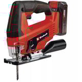 EINHELL Power X-Change Akku stiksav TC-JS 18/70 Li, 18 Volt Rød/Sort