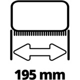 Einhell 3424121 tilbehør til håndværktøj til haven Børste Flerfarvet Nylon Børste, Flerfarvet, Nylon, 1400 rpm, 11,5 cm, 650 g