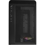FSP M580-BA computeretui Midi Tower Sort, Towerkabinet Sort, Midi Tower, PC, Sort, ATX, micro ATX, Mini-ITX, Glas, SPCC, Spil