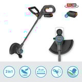 GARDENA Batteri græstrimmer EasyTrim 25/18V P4A, Græs trimmer grå/Turkis