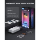 Govee H70753D1, LED lys Sort
