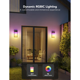 Govee H70753D1, LED lys Sort