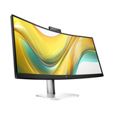 HP Series 5 Pro 34" WQHD USB-C Conferencing Monitor - 534pm, LED-skærm Sort/Sølv, 86,4 cm (34"), 3440 x 1440 pixel, Wide Quad HD, LCD, 5 ms, Sort