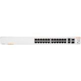 Hewlett Packard Enterprise Aruba Instant On 1960 24G 2XGT 2SFP+ Administreret L2+ Gigabit Ethernet (10/100/1000) 1U Hvid, Switch a Hewlett Packard Enterprise company Aruba Instant On 1960 24G 2XGT 2SFP+, Administreret, L2+, Gigabit Ethernet (10/100/1000), Fuld duplex, Stativ-montering, 1U