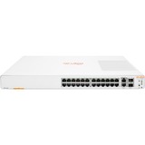 Hewlett Packard Enterprise Aruba Instant On 1960 24G 2XGT 2SFP+ Administreret L2+ Gigabit Ethernet (10/100/1000) 1U Hvid, Switch a Hewlett Packard Enterprise company Aruba Instant On 1960 24G 2XGT 2SFP+, Administreret, L2+, Gigabit Ethernet (10/100/1000), Fuld duplex, Stativ-montering, 1U