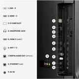 Hisense 50E7S, QLED TV Sort