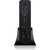 ICY BOX IB-382H-C31 HDD/SSD kabinet Sort 2.5/3.5", Drev kabinet Sort, HDD/SSD kabinet, 2.5/3.5", SATA, Serial ATA II, Serial ATA III, 10 Gbit/sek., Hot-swap, Sort