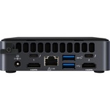 Intel® NUC 11 Pro UCFF Sort i5-1145G7, Barebone Sort, UCFF, Mini PC barebone, DDR4-SDRAM, M.2, Wi-Fi 6 (802.11ax), 28 W