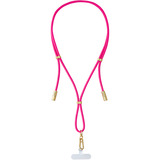 Intenso Cell Phone Charging Lanyard 7991004, Kabel neon-pink