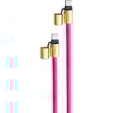 Intenso Cell Phone Charging Lanyard 7991004, Kabel neon-pink