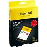 Intenso Top 2.5" 1000 GB Serial ATA III MLC, Solid state-drev Sort, 1000 GB, 2.5", 520 MB/s, 6 Gbit/sek.