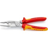 KNIPEX 13 96 200 tang Nåletang Nåletang, Stål, Plast, Rød/Orange, 20 cm, 280 g