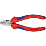 KNIPEX 70 02 140 Diagonale horisontale tænger tang, Skære tang Rød/Blå, Diagonale horisontale tænger, Krom-vanadium-stål, Plastik, Blå/rød, 14 cm, 150 g