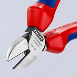 KNIPEX 70 02 140 Diagonale horisontale tænger tang, Skære tang Rød/Blå, Diagonale horisontale tænger, Krom-vanadium-stål, Plastik, Blå/rød, 14 cm, 150 g