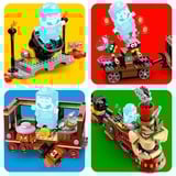 LEGO Bowser Express-toget, Bygge legetøj Byggesæt, 9 År, Plast, 1392 stk, 2,16 kg