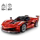 LEGO Technic Ferrari FXX K, Bygge legetøj Byggesæt, 10 År, Plast, 897 stk, 1,14 kg
