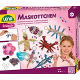 LENA Mascots Byggeklodser, Klippe og klistre Armbånd, 6 År, Metal, 740 stk