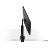 LG 32UN880K, LED-skærm Sort