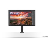 LG 32UN880K, LED-skærm Sort