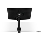 LG 32UN880K, LED-skærm Sort