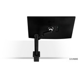 LG 32UN880K, LED-skærm Sort