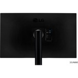 LG 32UN880K, LED-skærm Sort