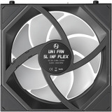 Lian Li UNI FAN SL-INF FLEX 120 Wireless, Sag fan Sort
