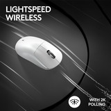 Logitech 910-006639, Gaming mus Hvid