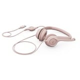 Logitech H390, Headset Pink