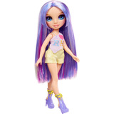 MGA Entertainment Rainbow High My Fashion Style Fashion Dolls - Violet, Dukke Rainbow High My Fashion Style Fashion Dolls - Violet, Mode dukke, Hunstik, 4 År, Dreng/Pige, 280 mm, Flerfarvet
