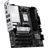 MSI PRO B850M-P WIFI AMD B850 Sokkel AM5 micro ATX, Bundkort Sort/Sølv, AMD, Sokkel AM5, AMD Ryzen 7000 Series, AMD Ryzen 8000 Series, AMD Ryzen 9000 Series, Sokkel AM5, DDR5-SDRAM, 256 GB