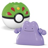Mattel Pokémon 2-pak Poké Ball-byggelegetøjssæt med 2 actionfigurer (42 dele) til børn, Bygge legetøj Byggesæt, 6 År, Plast, 42 stk, 156,5 g