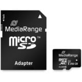 MediaRange 256 GB microSDXC, Hukommelseskort Sort