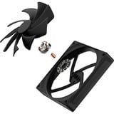 NZXT F140Q, Sag fan Sort