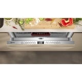 Neff N 50 Fuldt indbygget 14 kuverter, Opvaskemaskine Fuldt indbygget, Fuld størrelse (60 cm), Sølv, Hvid, Knapper, Trådløs, LED
