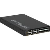 Netgear M4350-12X12F Administreret L3 10G Ethernet (100/1000/10000) 1U Sort, Switch Administreret, L3, 10G Ethernet (100/1000/10000), Fuld duplex, Stativ-montering, 1U